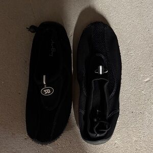 Black Slip-On Water Shoes